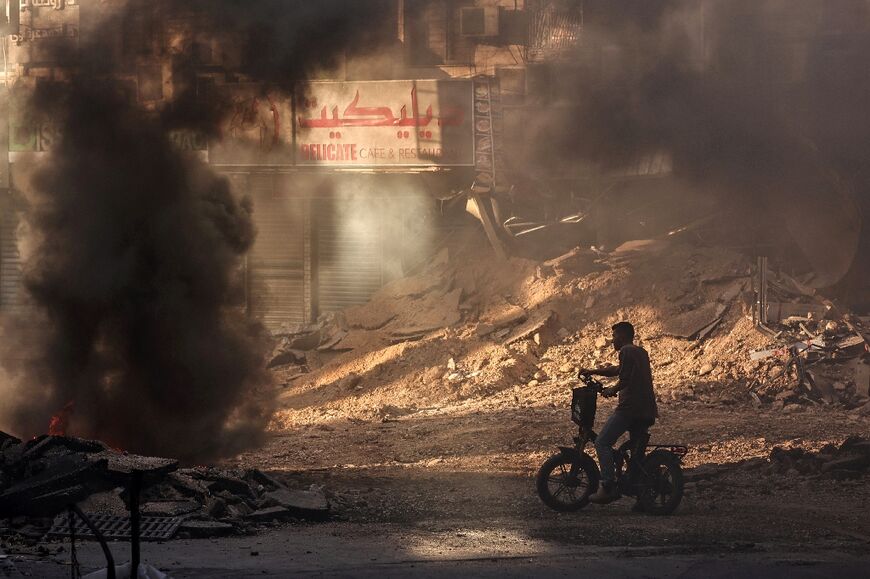 In the Jenin refugee camp, Israeli armoured vehicles and bulldozers have left behind a trail of destruction