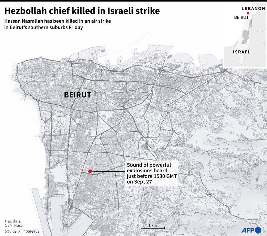 Hezbollah chief killed in Israeli strike