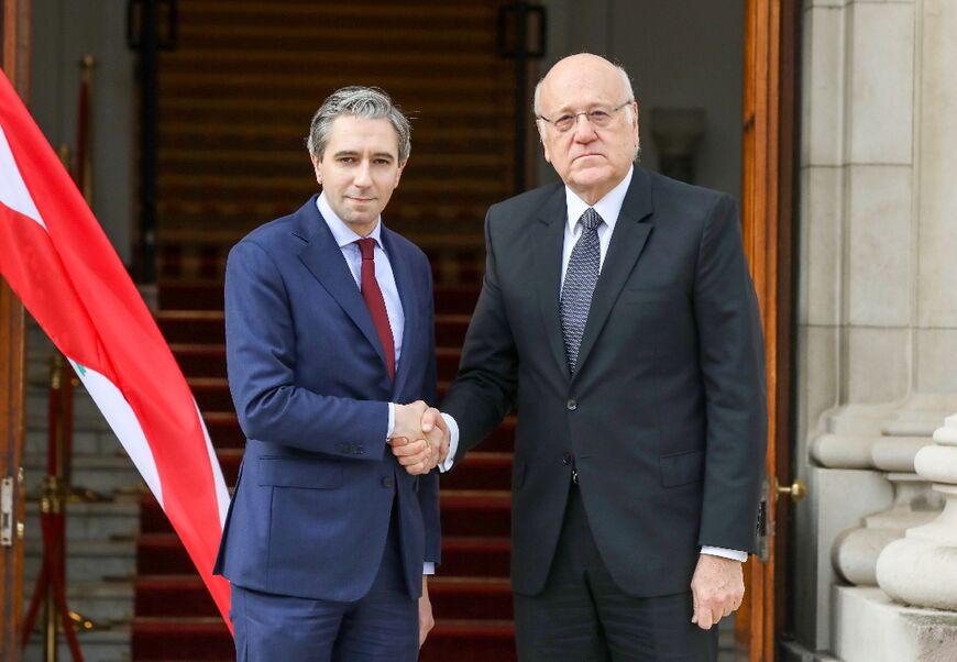 After talks with Blinken, Mikati headed to Dublin for talks with his Irish counterpart Simon Harris