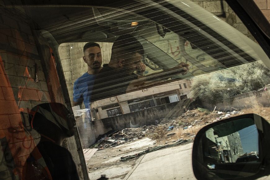 The smell of sewage from damaged pipes, torn up by army bulldozers, lingers in the air in Jenin