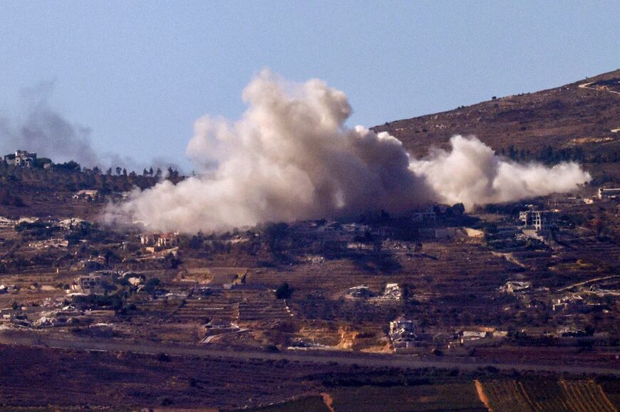 Israel is fighting a two-front war, in Gaza and in Lebanon (pictured)