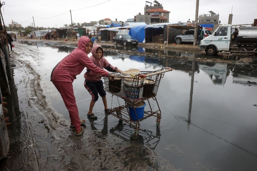 Louise Wateridge, spokeswoman for the UN agency for Palestinian refugees, warned winter in Gaza would be 'catastrophic'