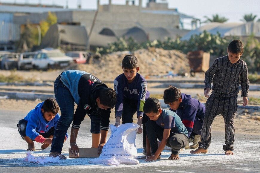 Many Gazans have to travel miles to find food to feed their families