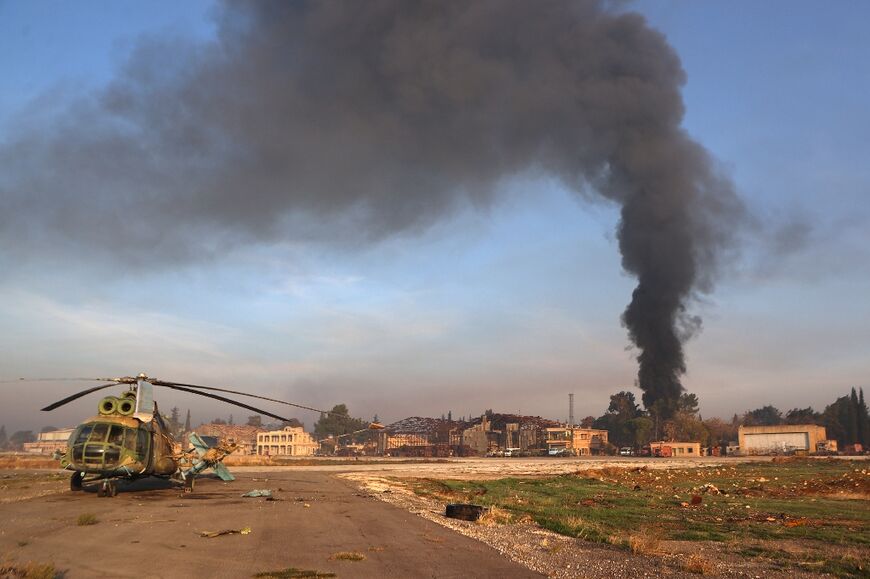 Advancing rebels have found abanded Syrian army equipment