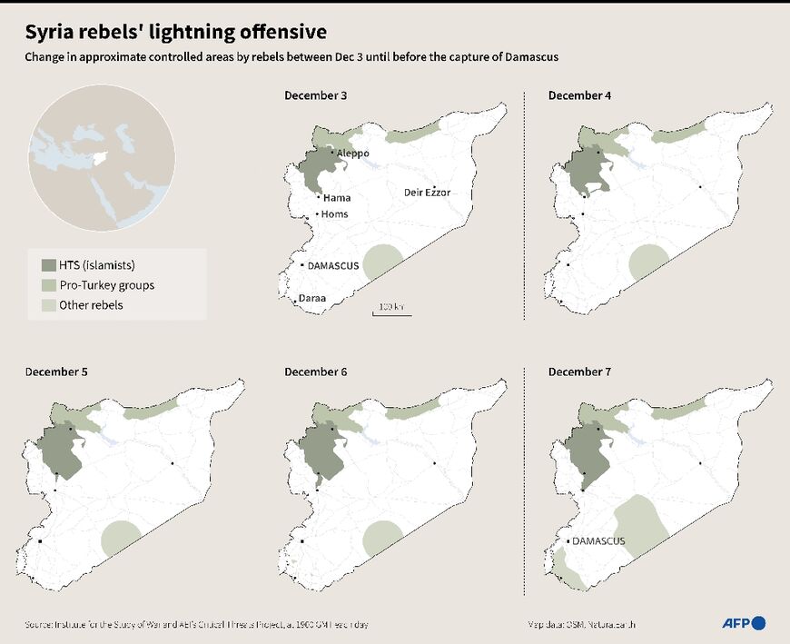 Syria rebels' lightning offensive