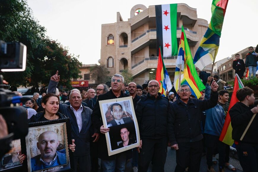 A large proportion of residents in the Druze Arab town are Syrian citizens 