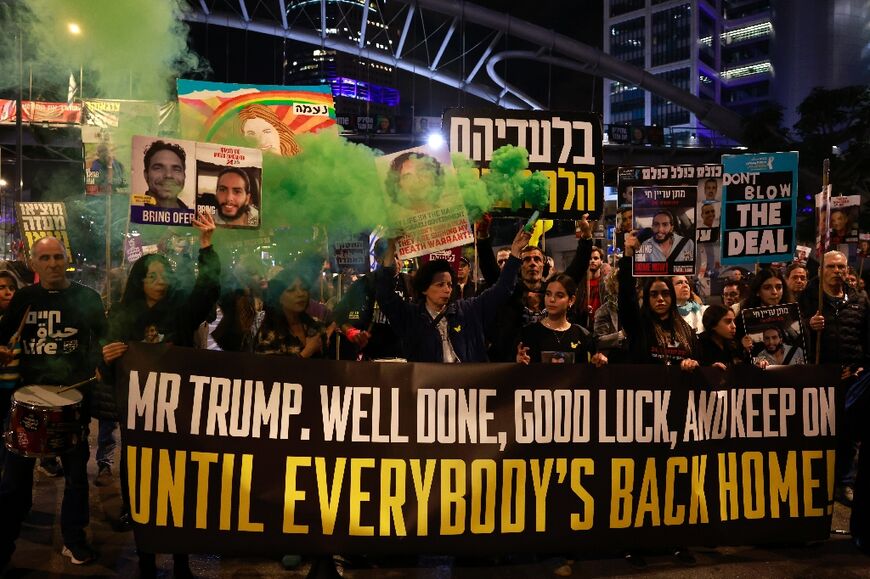 Israelis rally in Tel Aviv to call for hostage release and an end to the Gaza war