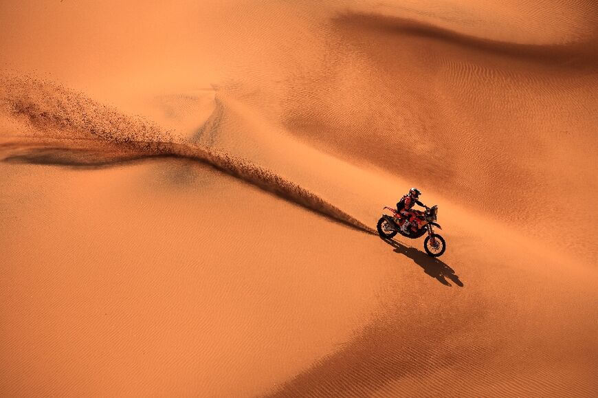 Daniel Sanders is the second Australian to be crowned Dakar Rally motorbike champion