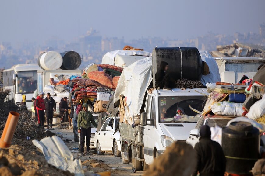 The United Nations says more than 376,000 displaced Palestinians have returned to north Gaza since Monday.