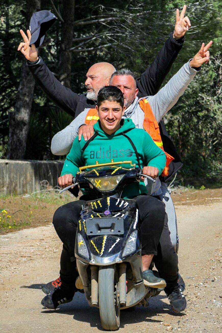 Displaced Kfar Kila residents return to their village in south Lebanon