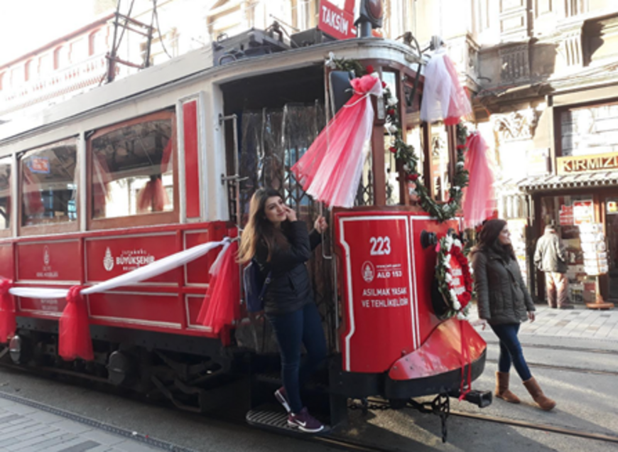 Istanbul tram line