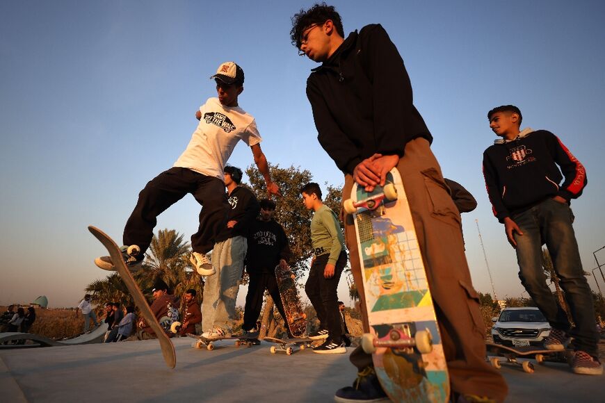 In conservative Iraq, skateboarding is widely viewed as an alternative sport adopted by rebellious youths