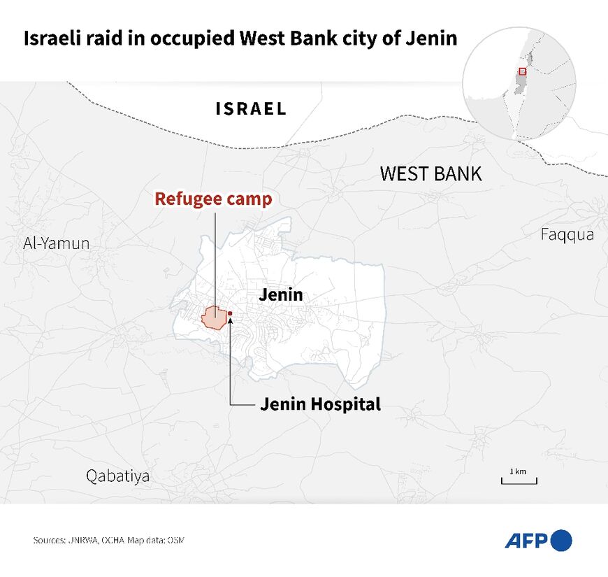 Israeli raid in occupied West Bank city of Jenin