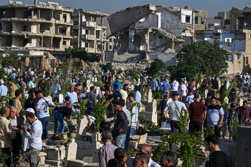 Jobar was almost completely destroyed during Syria's devastating civil war