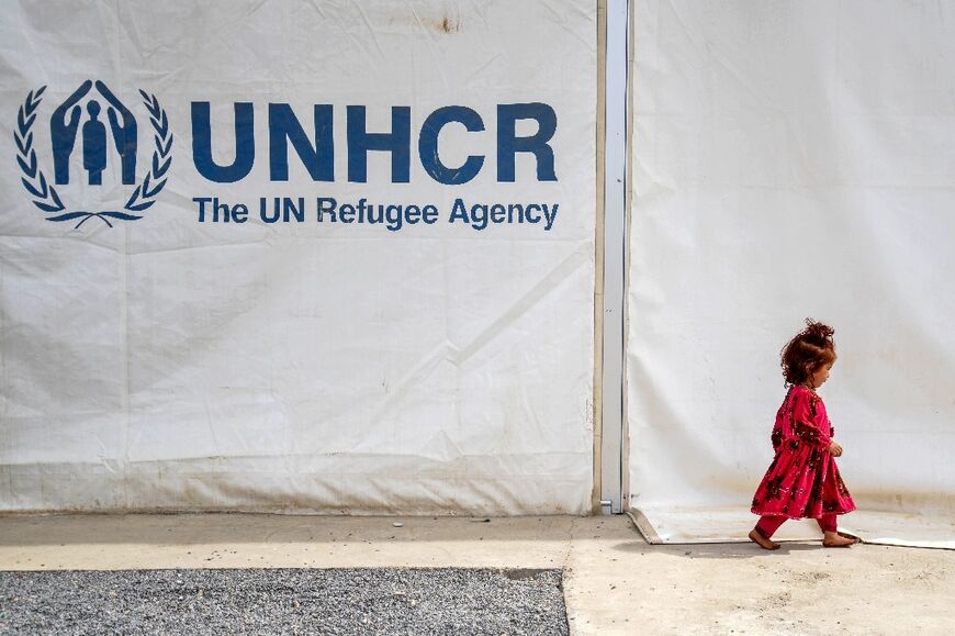 The UN said the number of people forcibly displaced worldwide was 'untenably high'