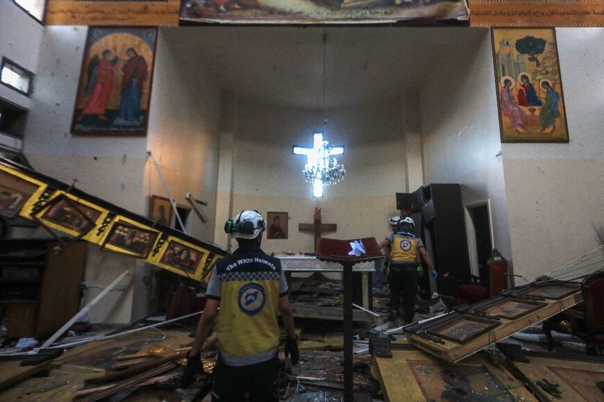 The Orthodox patriarchate in Damascus called on the authorities to 'ensure the protection of all citizens'