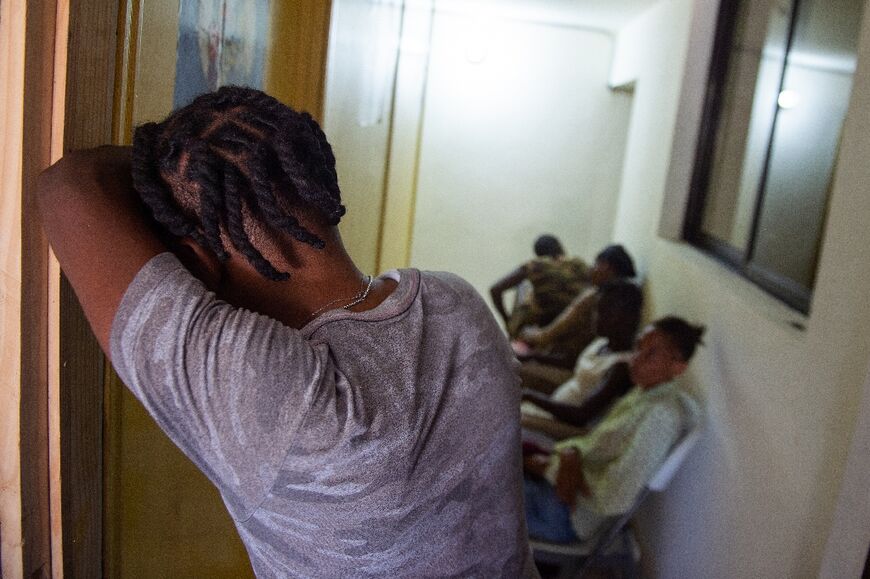 HIV patients wait for medication in Haiti, where hospitals fear the impact of the USAID funding cuts