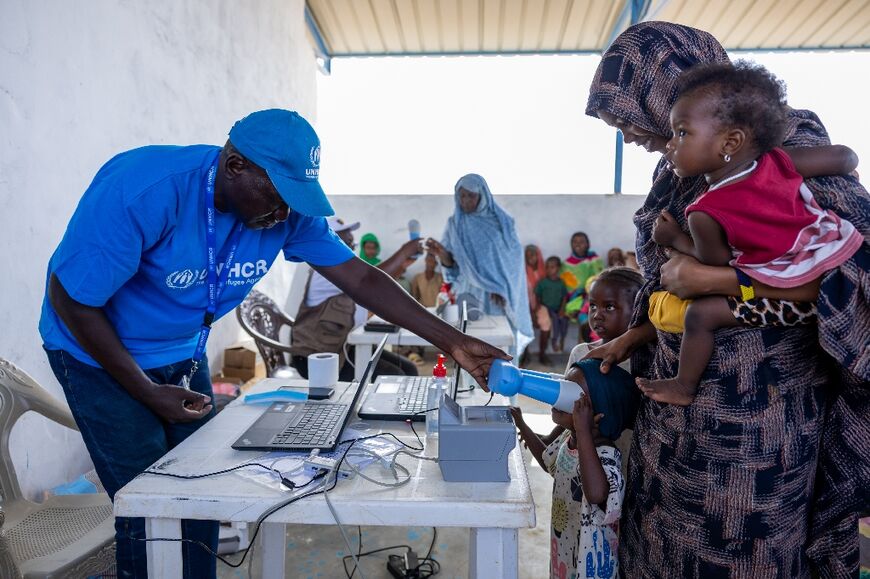 Sudan had 14.3 million refugees and IDPs, according to the UN refugee agency UNHCR