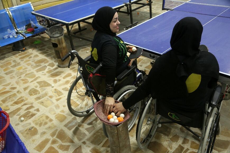 The team gets a stipend for transportation, but sometimes taxis refuse to take disabled people, one player said