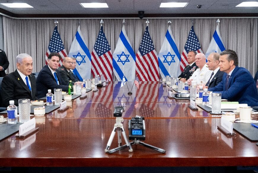 Israeli Prime Minister Benjamin Netanyahu has been in Washington for talks about a temporary ceasefire deal in the Palestinian territory