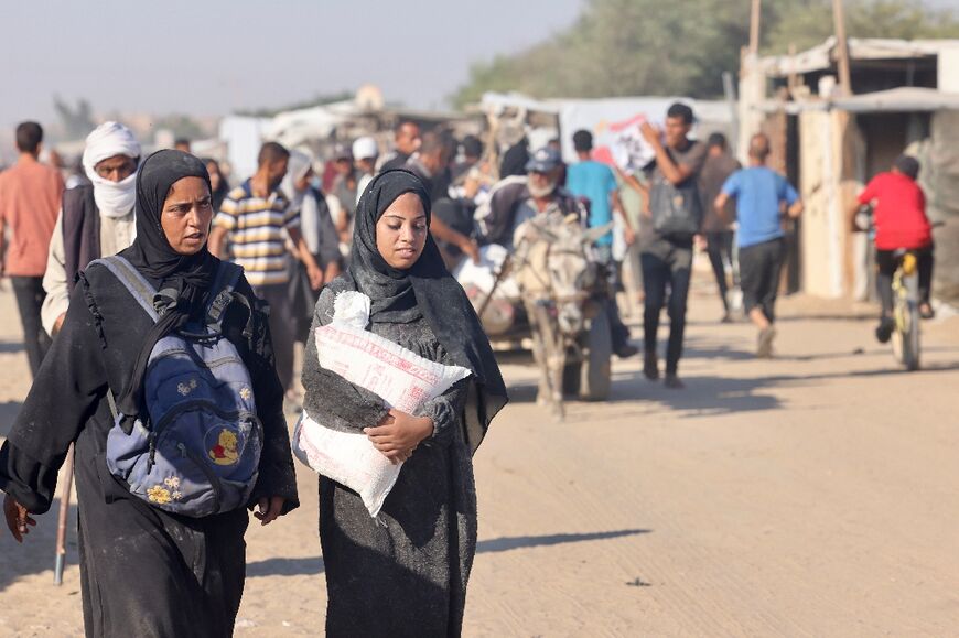 The World Health Organization's chief on Wednesday warned of widespread starvation in Gaza
