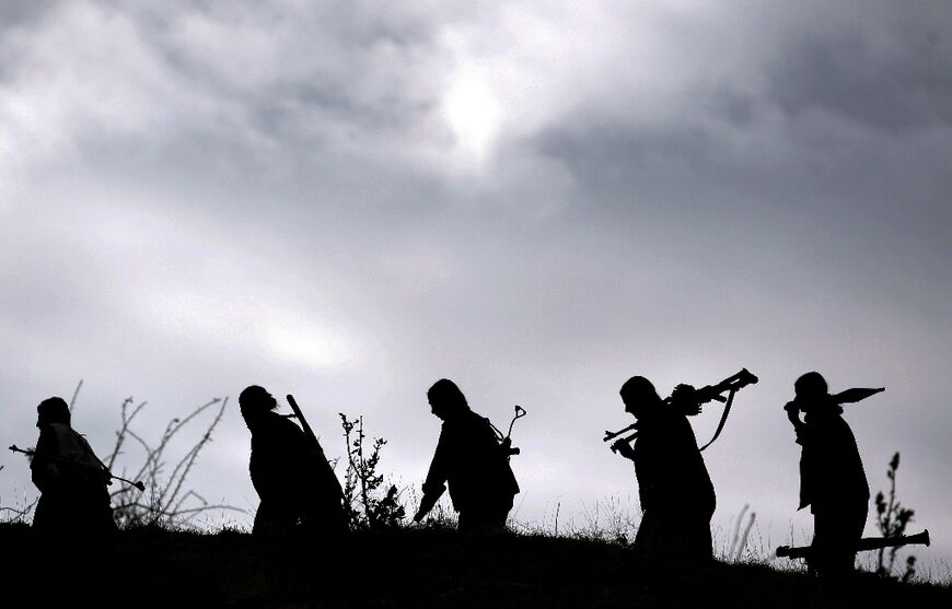 Most of the PKK's fighters are based in the mountainous regions of Iraqi Kurdistan 