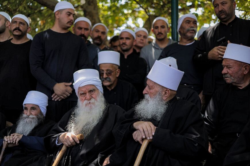 The Druze constitute an Arabic-speaking minority in Syria, Lebanon, and Israel