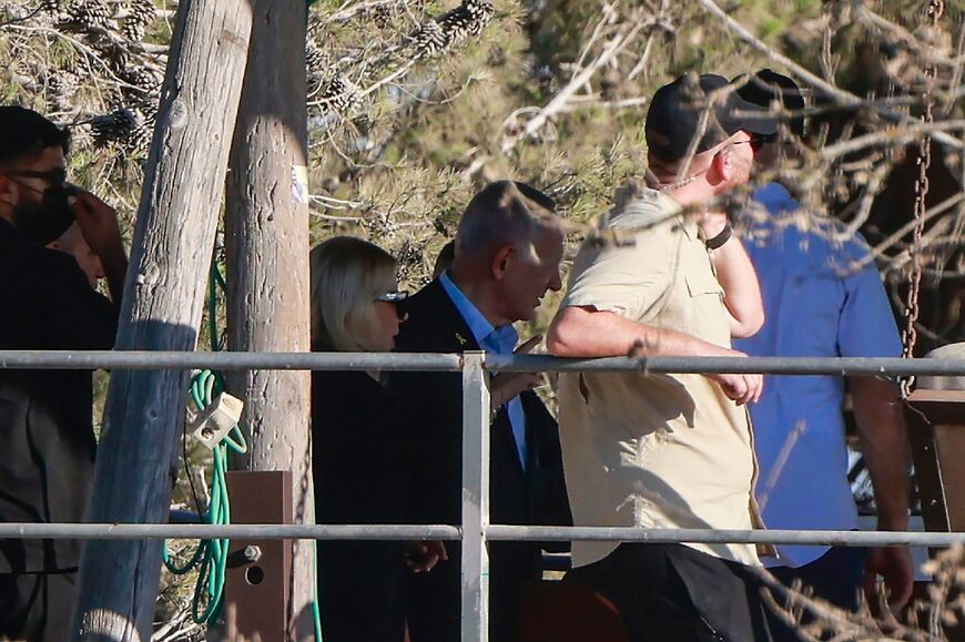 Netanyahu toured a kibbutz hit by Hamas attacks
