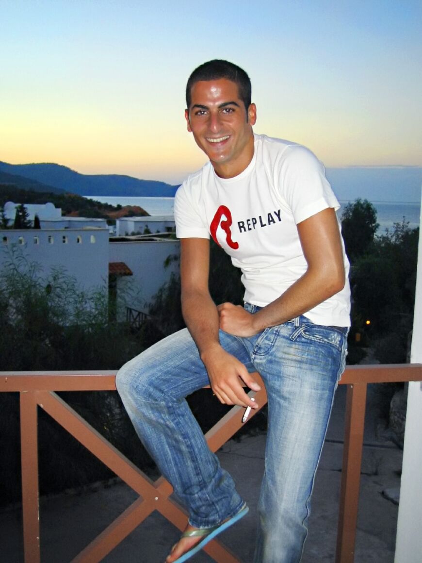 The olive tree was planted in Halimi's memory but was cut down overnight Wednesday to Thursday