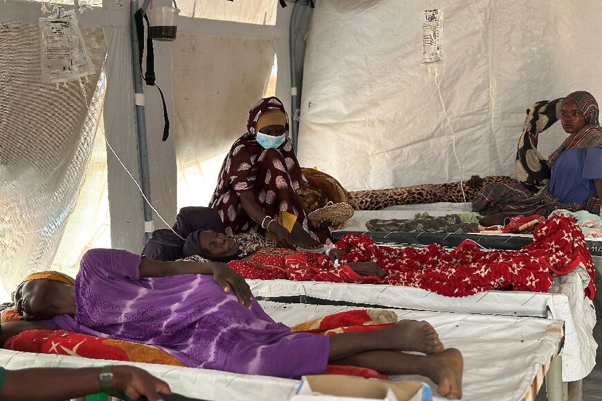 Aid groups say civilians displaced by the war are often forced to drink contaminated water because of a lack of any alternative