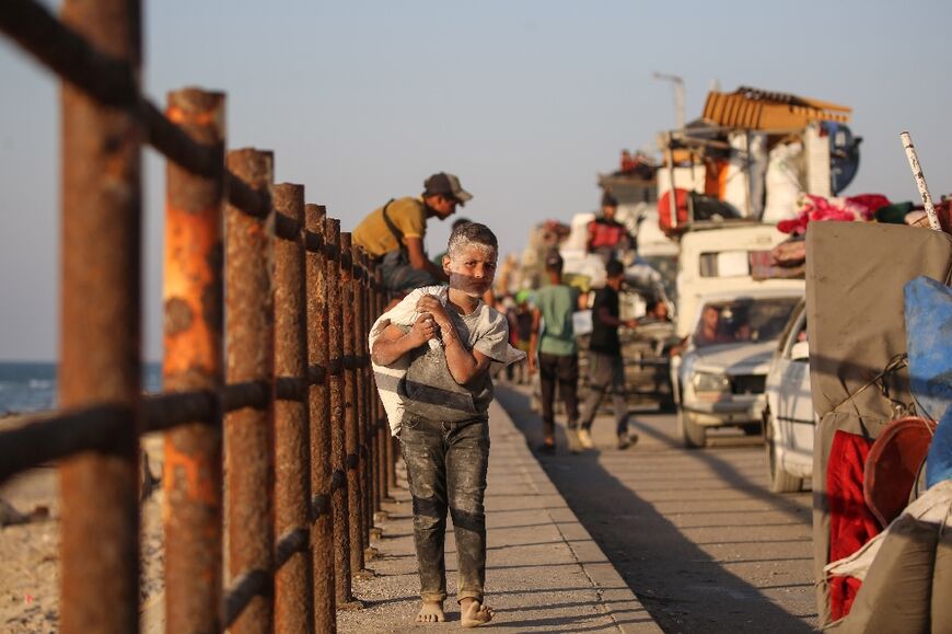 Many Palestinians say the journey south is prohibitively expensive and there is nowhere safe to go