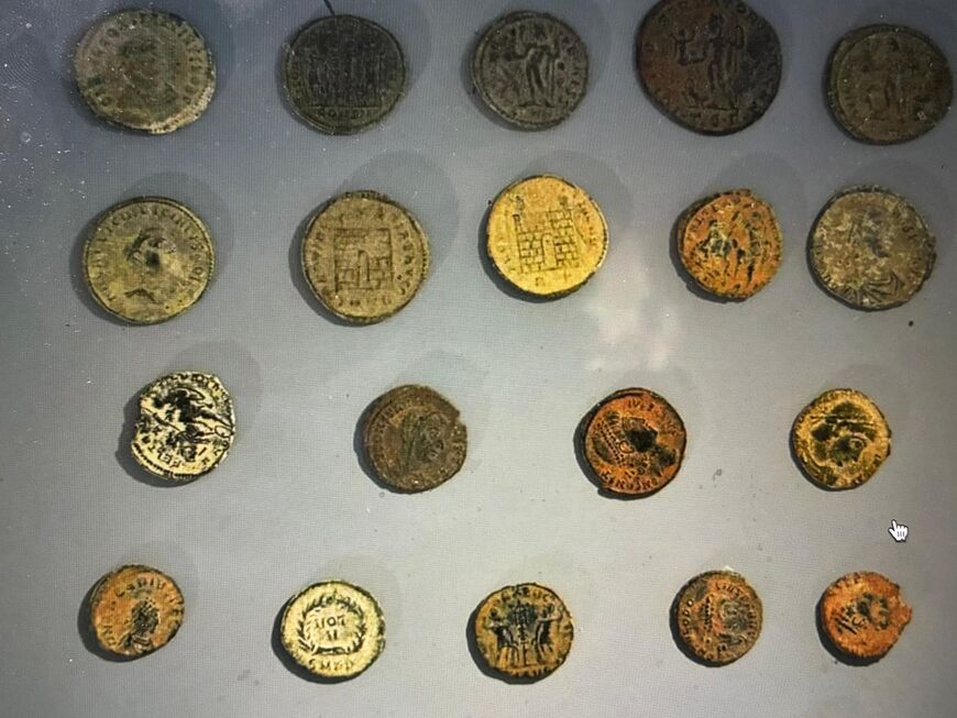 The coins repatriated from the United States were minted in Anatolia during the reigns of emperors of the Late Roman Empire. (Photo: Ministry of Culture, 2025)