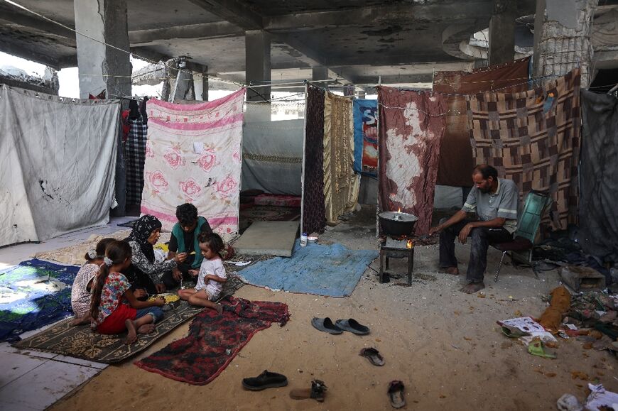 Most of Gaza's population has been displaced at least once due to the war Most of Gaza's population has been displaced at least once due to the war