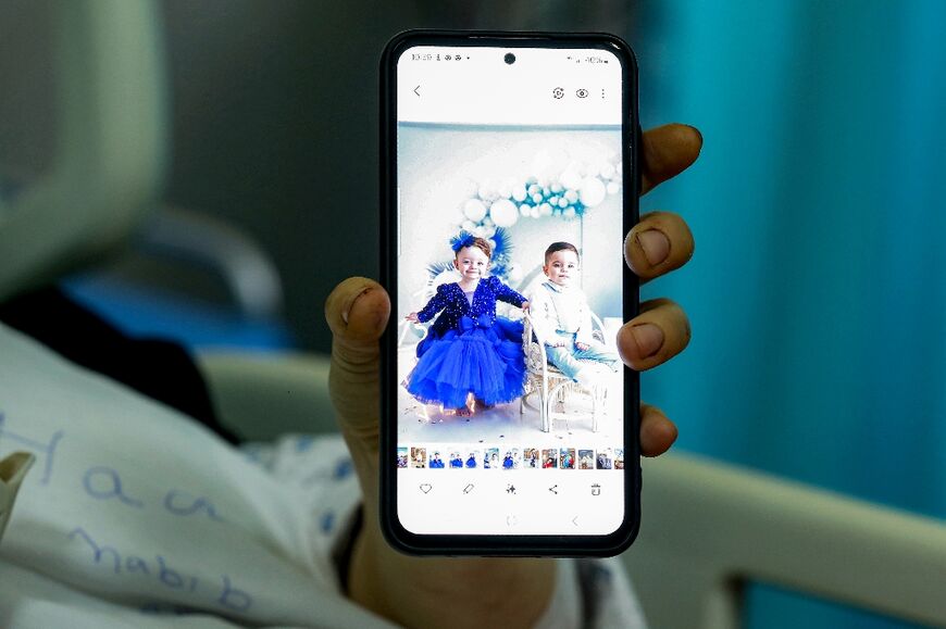 The Israeli strike killed Bazzi's twin toddlers Hadi and Cylan, along with her daughter Celine and husband Chadi Charara