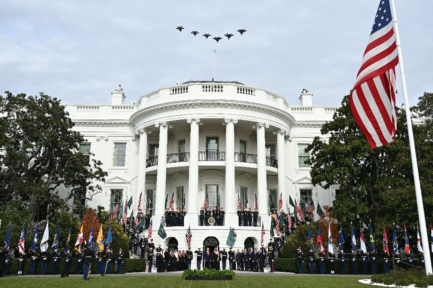 Saudi Crown Prince Mohammed is on his first visit to the United States since the 2018 murder of journalist Jamal Khashoggi
