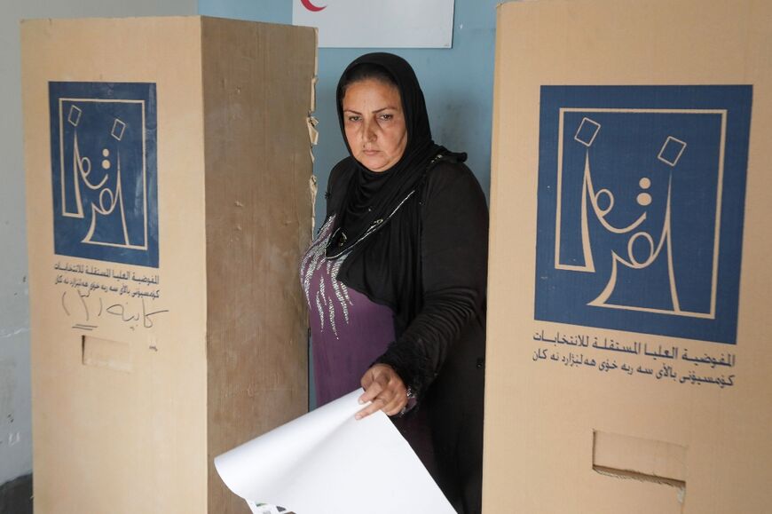 Iraqis are electing a new parliament but there are fears of a low turnout