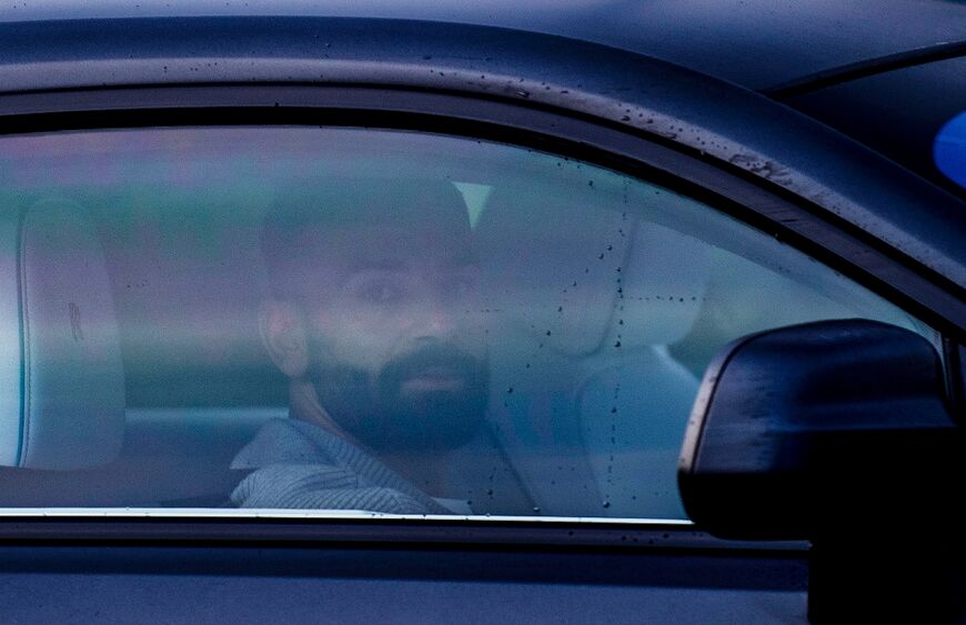 Mohamed Salah drove himself to training in Liverpool on Tuesday as his teammates prepared to take on Inter Milan in the Champions League 