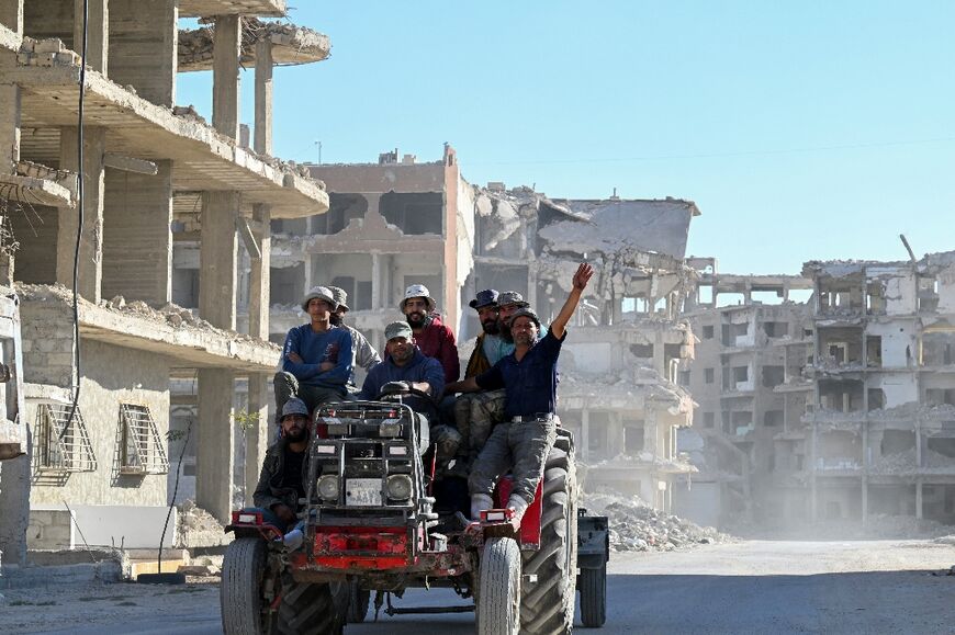 Daraya's people are not waiting to be helped, pressing on with reconstruction themselves