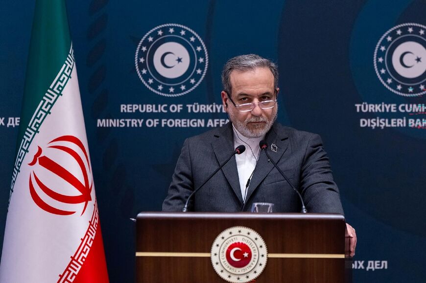 Iran's Foreign Minister Abbas Araqchi met with his Turkish counterpart in Istanbul 