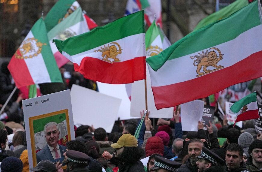 Iran's ceremonial, pre-revolution flag has become an emblem of the widening anti-government movement