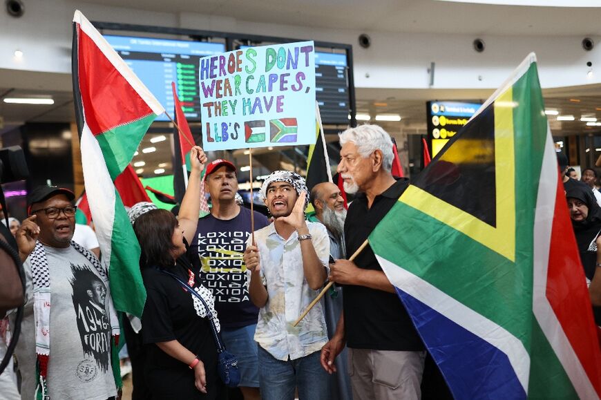 South Africa is largely pro-Palestinian with many critical of Israel