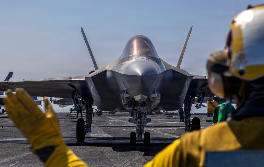 The United States has deployed air and sea power to the Middle East as it pressures Iran to make a deal on its nuclear programme and other issues