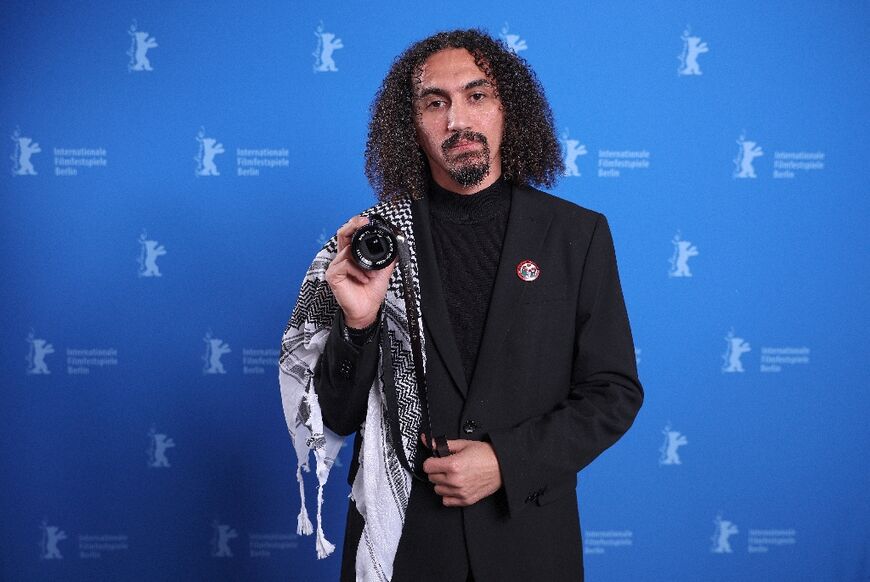 Syrian-Palestinian director Abdullah Al-Khatib denounced what he called the 'genocide' in Gaza