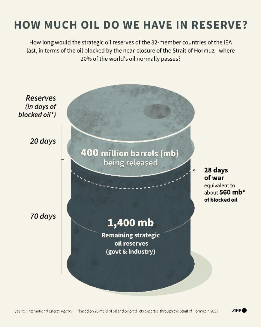 How much oil do we have in reserve?
