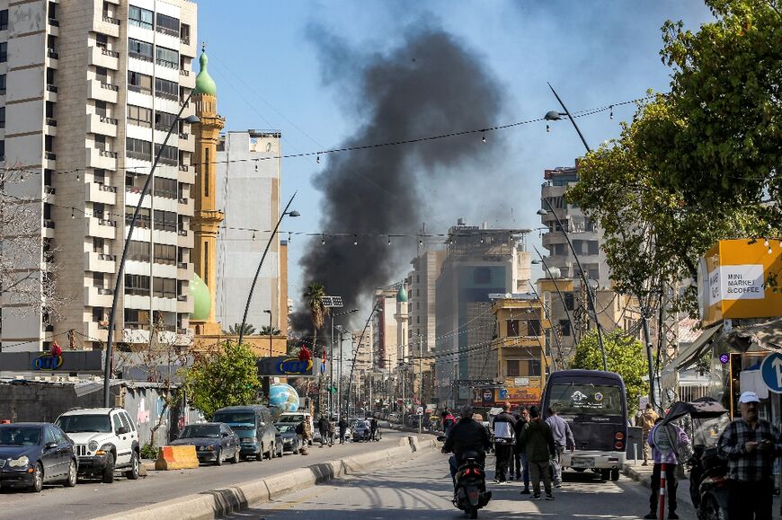 While many thousands have sought shelter in Sidon, it too has been hit in the war