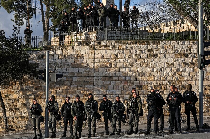 Israeli authorities have closed access to Jerusalem's main holy sites for security reasons during the war with Iran