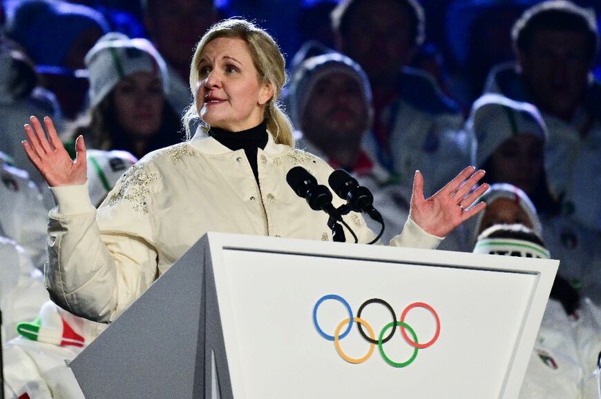 International Olympic Committee president Kirsty Coventry