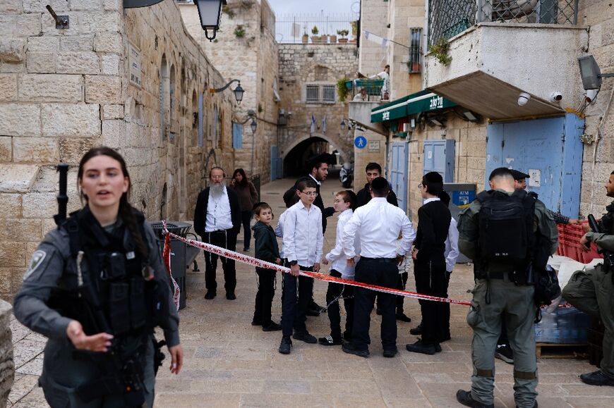 There was a blast in the ancient Old City of Jerusalem after Israel warned of incoming Iranian missiles