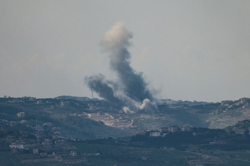 Israel targeted Hezbollah positions in southern Lebanon