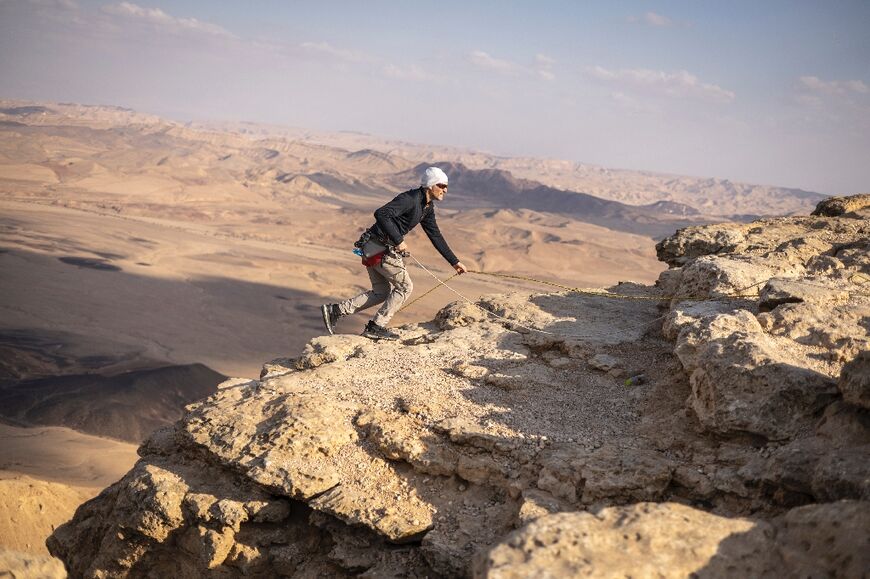 Mitzpe Ramon is known for its desert camping, hiking and rock climbing